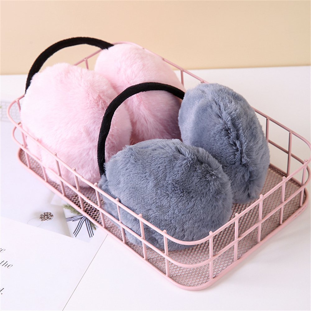 Ear Muff Foldable - Earmuffs Soft Ear Covers Headphone Foldable