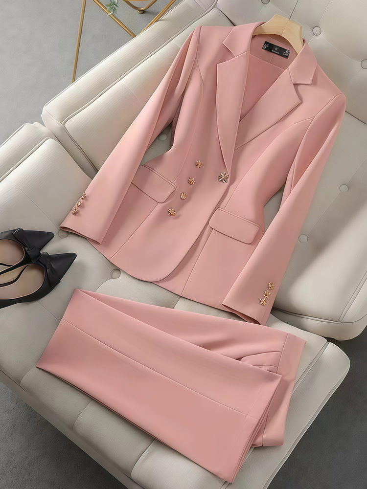 Winter Clothing Gear - 2Pcs Women's Temperament Set Long Sleeved