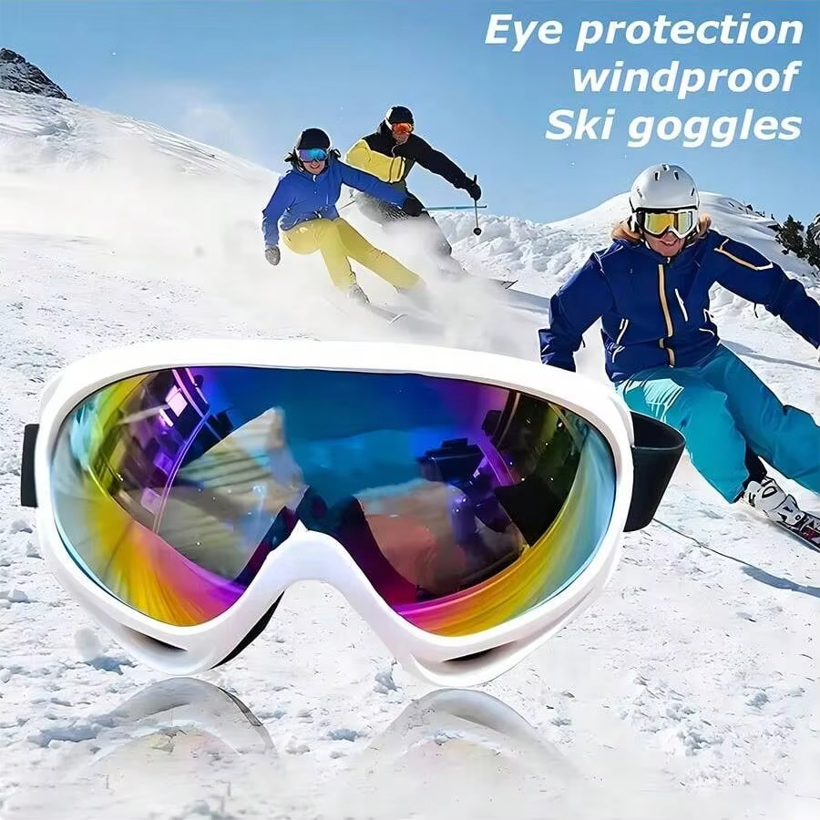 Snow Goggle Uv - 1pc Large Frame Polarized Ski Goggles