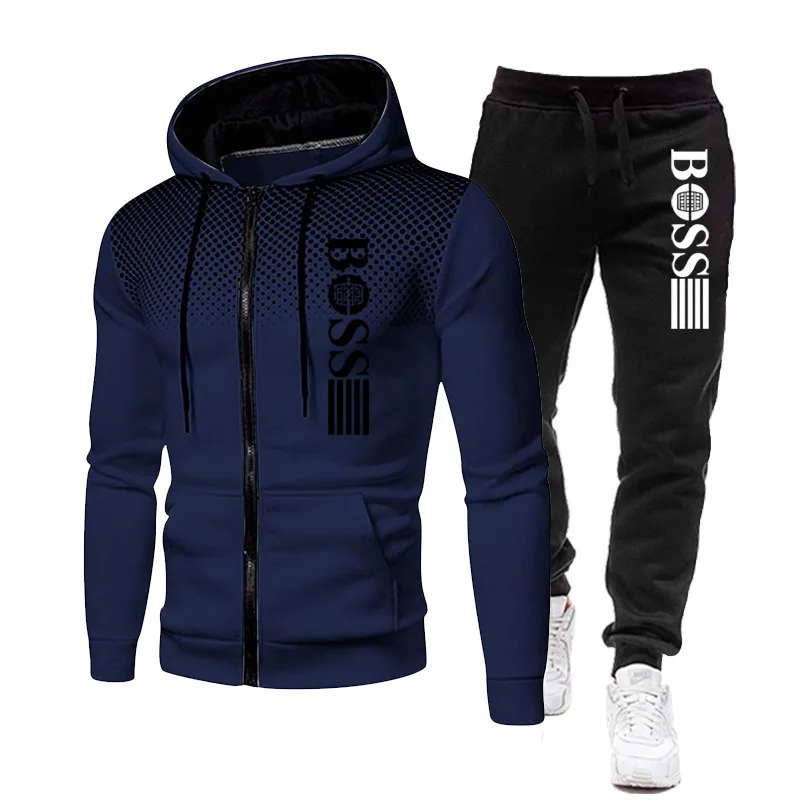 Winter Clothing Fashion - 2026 New Men's zippered hoodie +