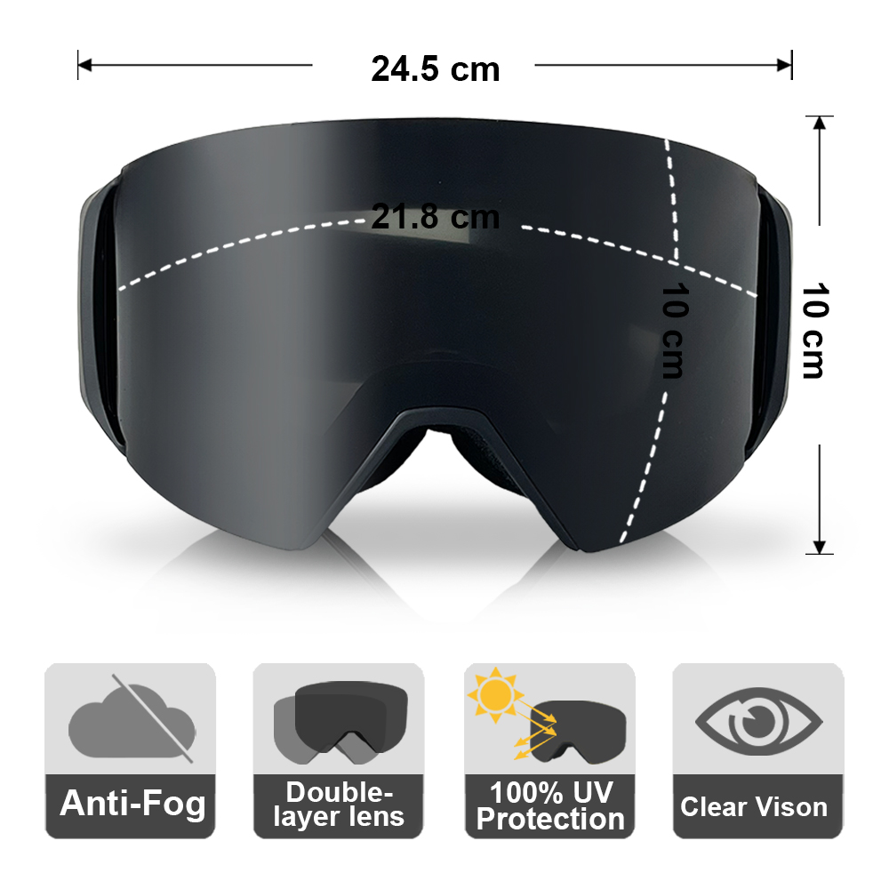 Professional Ski Glasses Men W - Snow Goggle Uv บทวิจารณ์และราคา