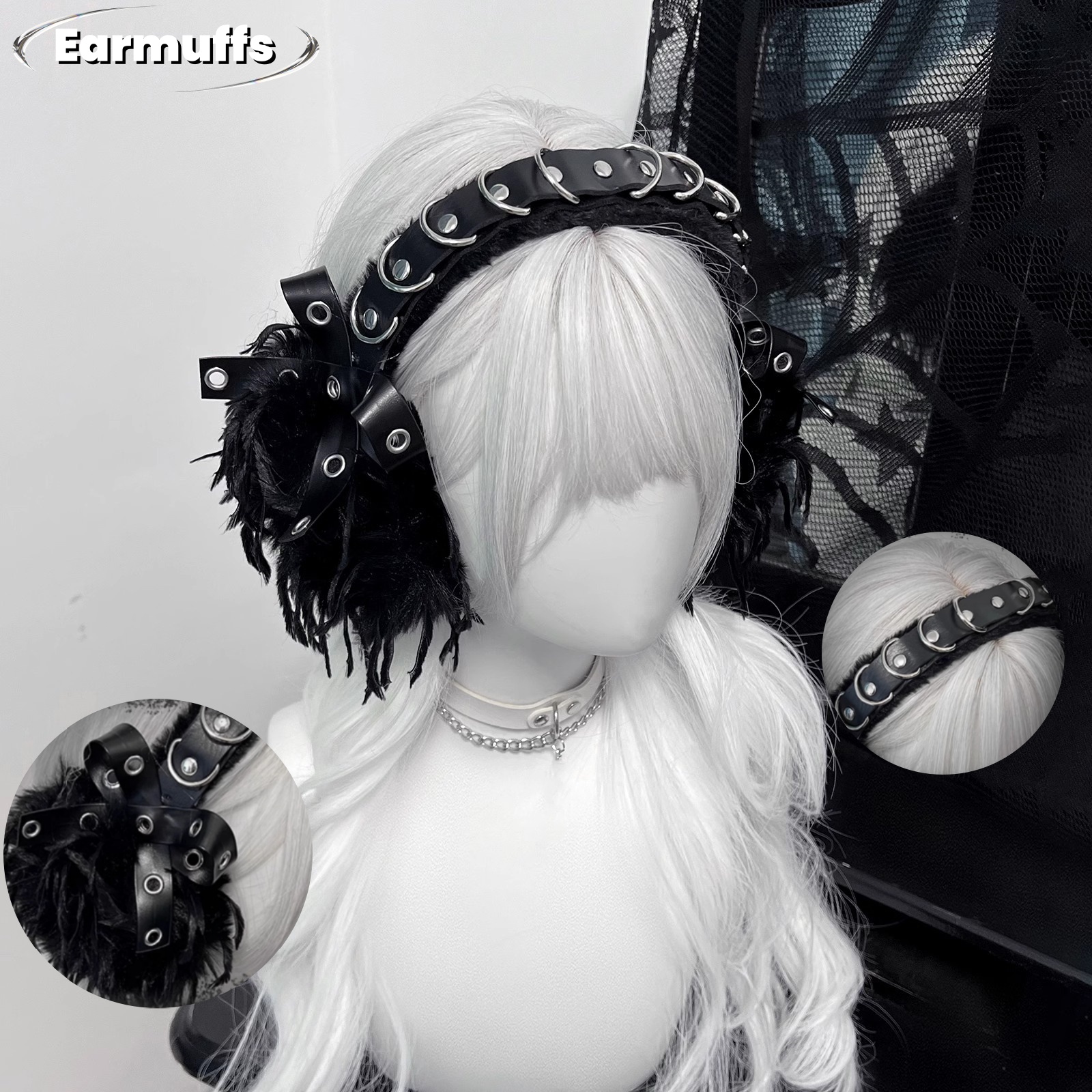Japanese Earmuffs Dark Punk An - Ear Muff Foldable บทวิจารณ์และราคา
