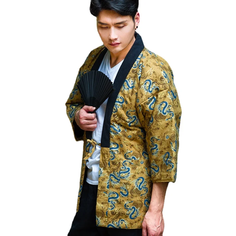 Kimono Winter Haori Men Japane - Traditional Winter Japanese Clothing บทวิจารณ์และราคา