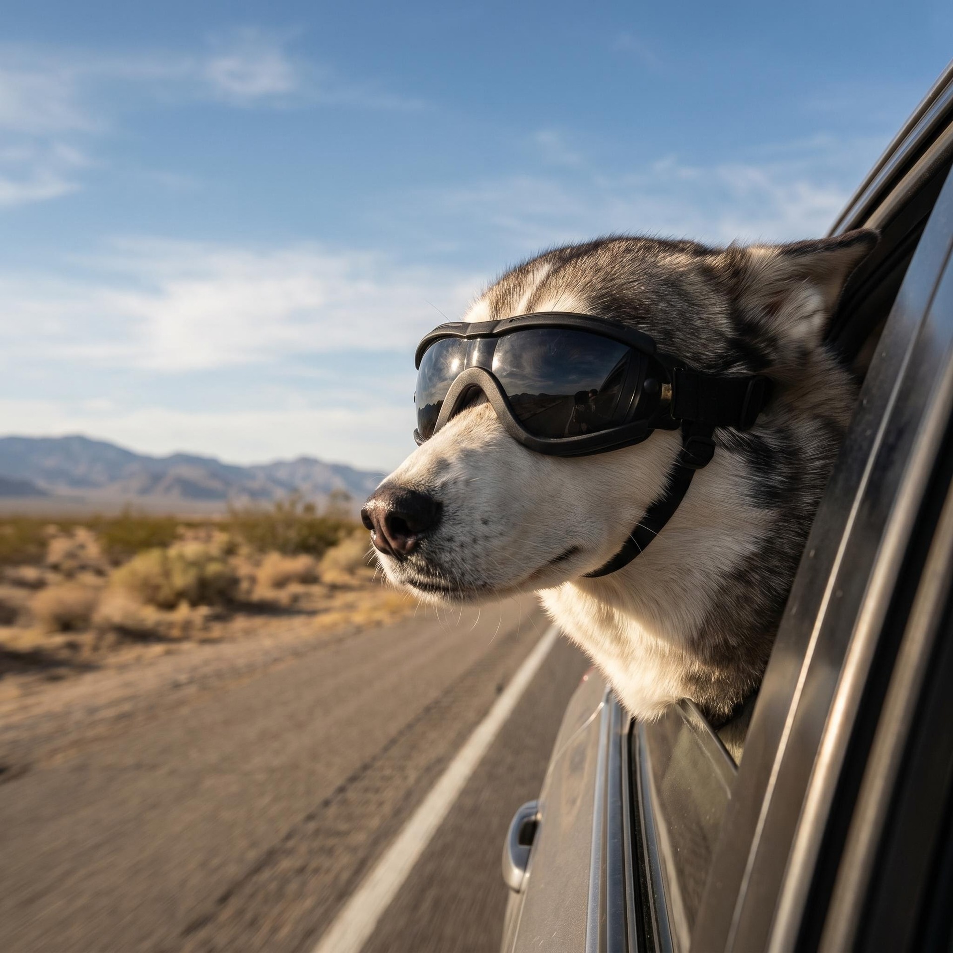 Adjustable TPU Dog Sunglasses  - Snow Goggle Uv บทวิจารณ์และราคา
