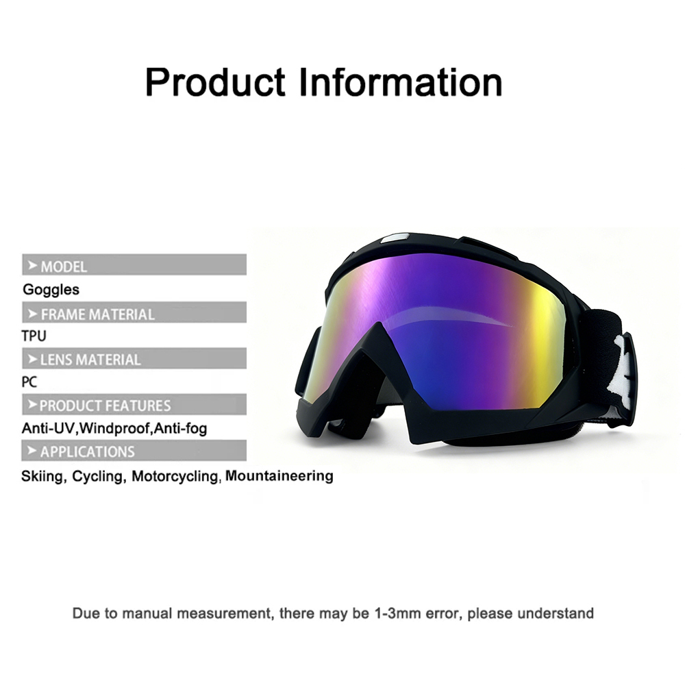 Ski Snowboard Goggles Anti-Fog - Snow Goggle Uv บทวิจารณ์และราคา