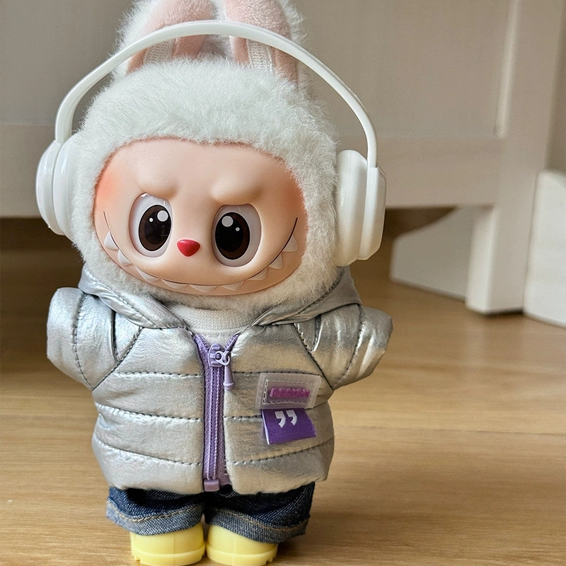 For 15 17cm Labubu Doll Down J - Winter Clothing Fashion บทวิจารณ์และราคา