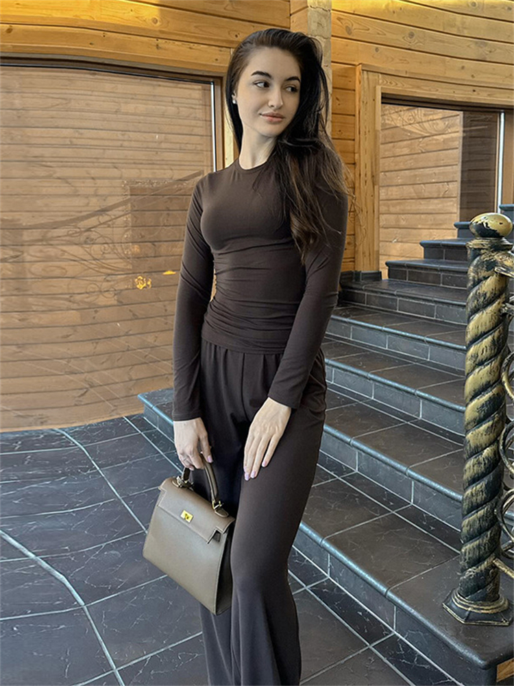 Absobe Basic Wide Leg Pants Le - Winter Clothing Gear บทวิจารณ์และราคา