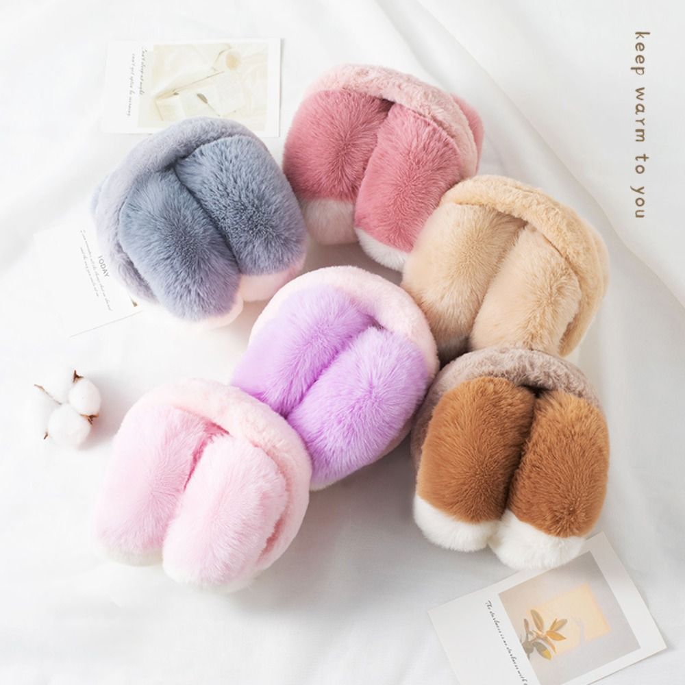 Fashion Faux Fur Ear Muffs Can - Ear Muff Foldable บทวิจารณ์และราคา