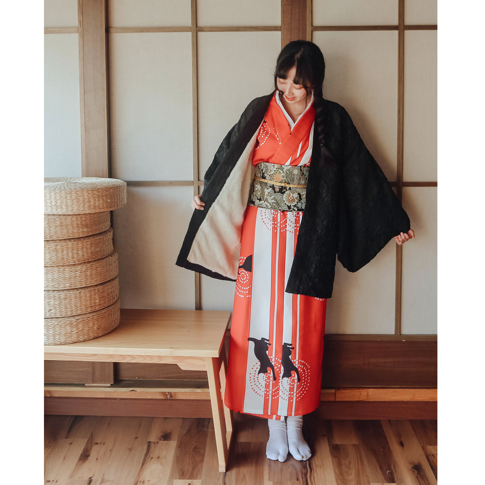 Women's Japanese Haori Winter  - Traditional Winter Japanese Clothing บทวิจารณ์และราคา