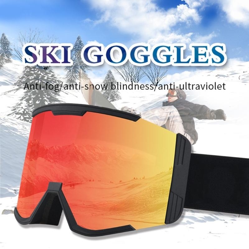 Anti-Scratch Over Glasses Snow - Snow Goggle Uv บทวิจารณ์และราคา
