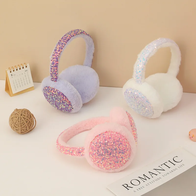 Women's Earmuffs Korean Glitte - Ear Muff Foldable บทวิจารณ์และราคา