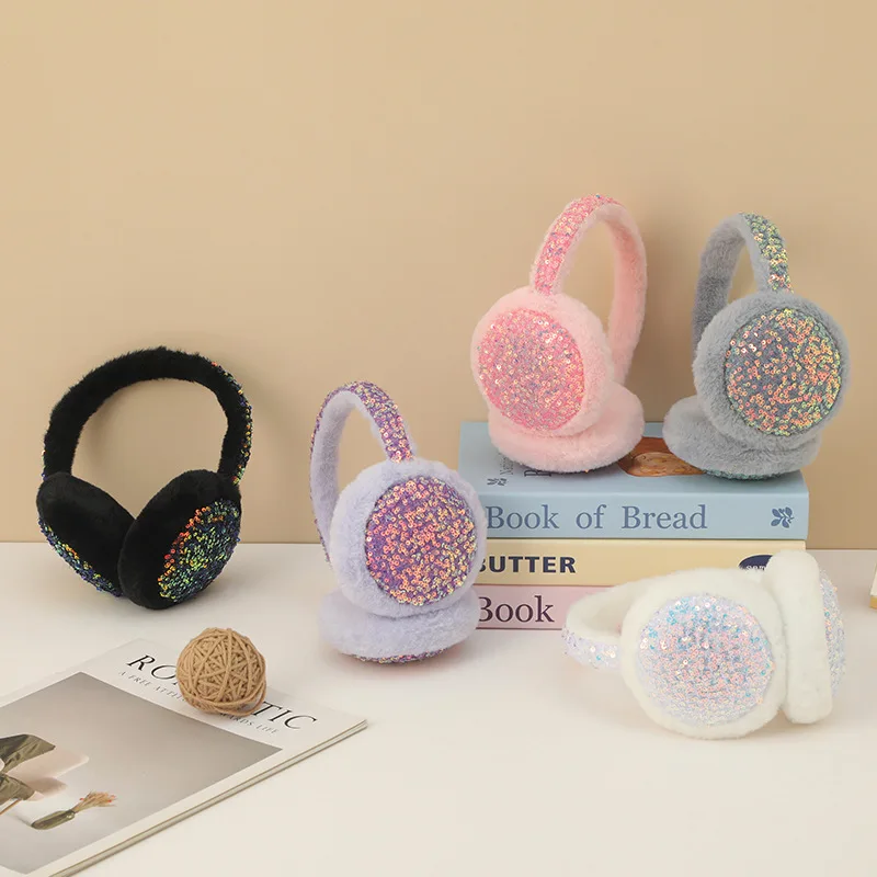 Women's Earmuffs Korean Glitte - Ear Muff Foldable บทวิจารณ์และราคา