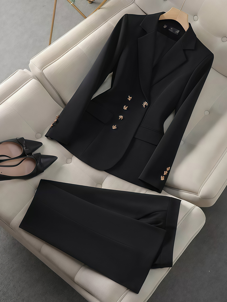 2Pcs Women's Temperament Set L - Winter Clothing Gear บทวิจารณ์และราคา