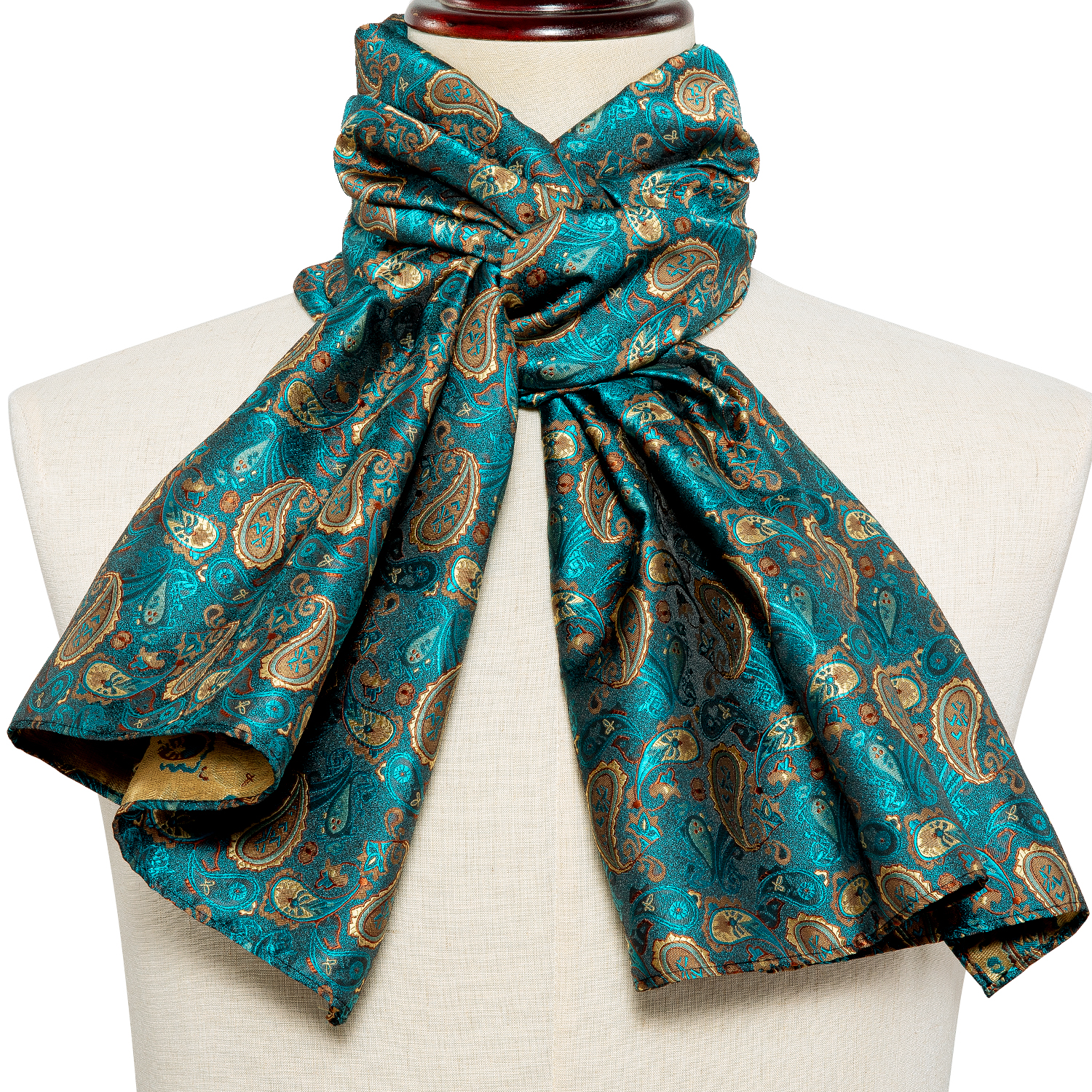 New Fashion Men Scarf Green Ja - Winter Clothing Fashion บทวิจารณ์และราคา