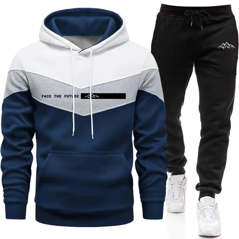 New Men's Tracksuit Fall Winte - Winter Clothing Fashion บทวิจารณ์และราคา
