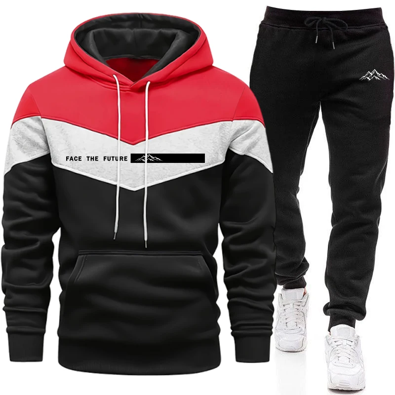 New Men's Tracksuit Fall Winte - Winter Clothing Fashion บทวิจารณ์และราคา