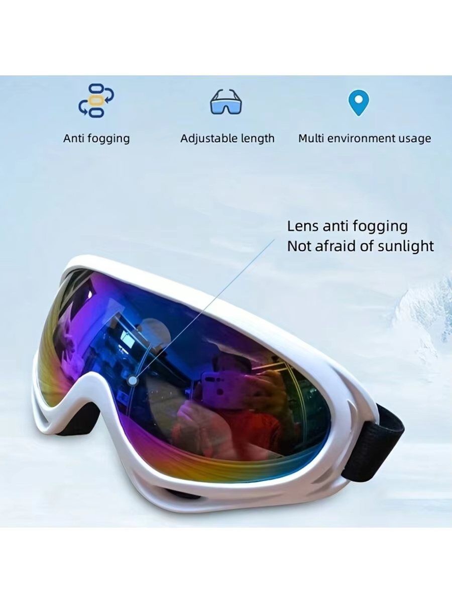 1pc Large Frame Polarized Ski  - Snow Goggle Uv บทวิจารณ์และราคา