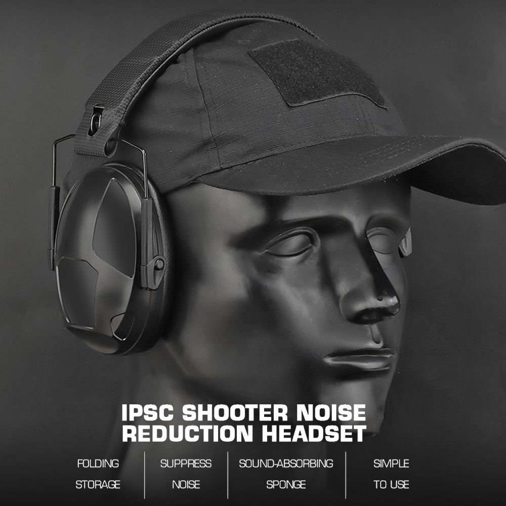 IPSC Shooting Noise Cancelling - Ear Muff Foldable บทวิจารณ์และราคา