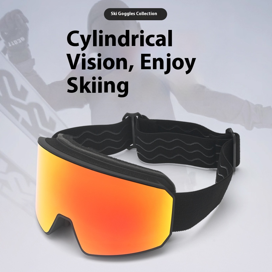 Ski Goggles Dual-Layer Anti-Fo - Snow Goggle Uv บทวิจารณ์และราคา