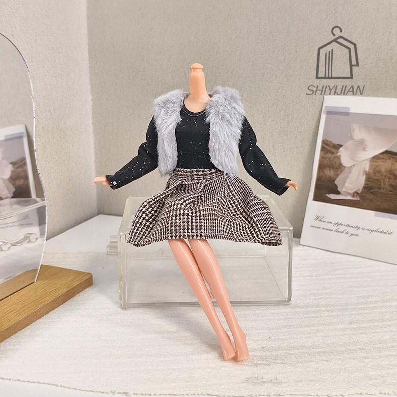 1/6 Doll Handmade Dress Clothi - Winter Clothing Dress Up บทวิจารณ์และราคา