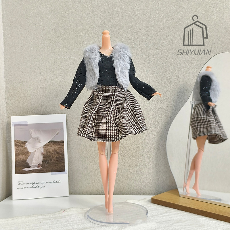 1/6 Doll Handmade Dress Clothi - Winter Clothing Dress Up บทวิจารณ์และราคา