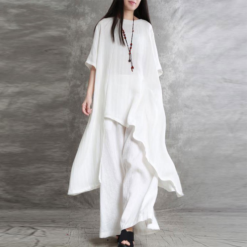 Women's Cotton Linen 2-piece S - Winter Clothing Gear บทวิจารณ์และราคา