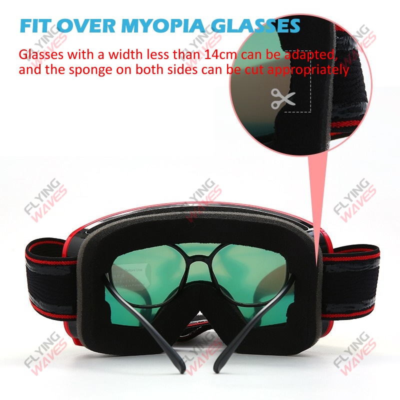 Full Ski Goggles Adults Snow G - Snow Goggle Uv บทวิจารณ์และราคา
