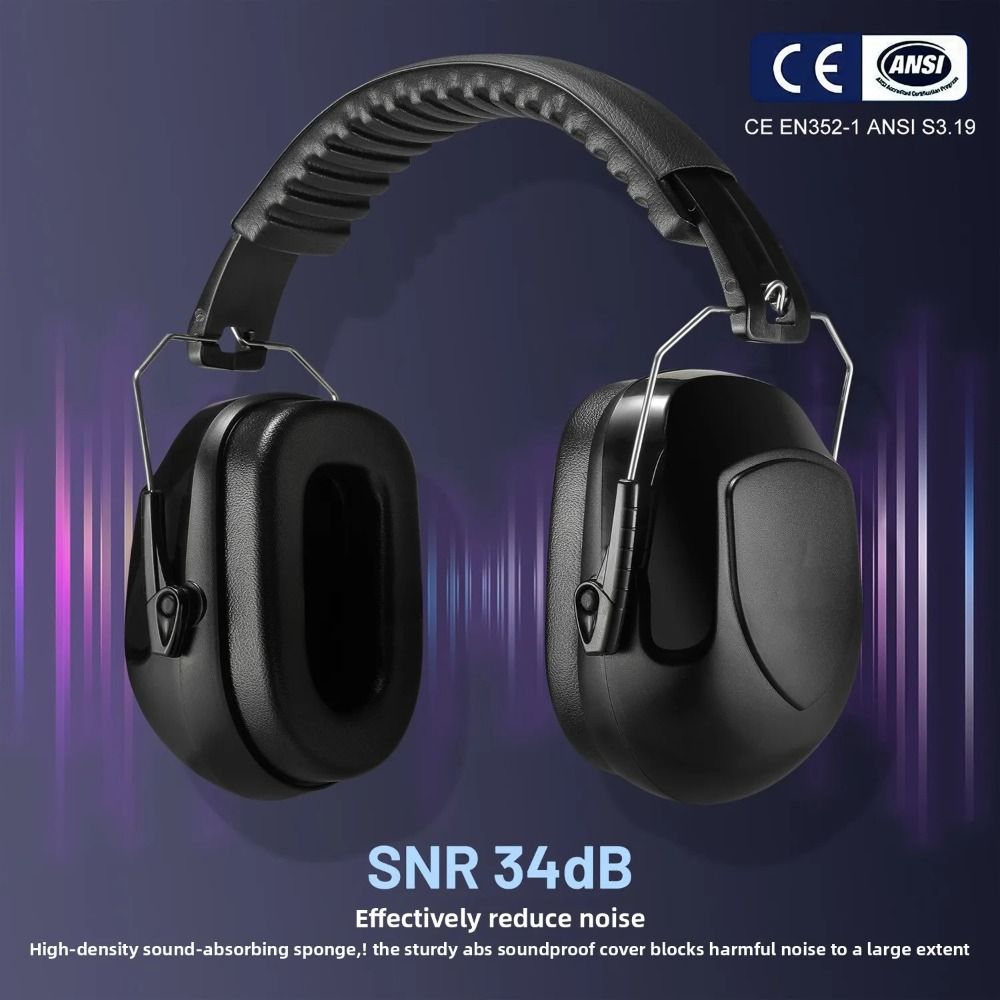 Heavy Duty ABS Soundproof Earm - Ear Muff Foldable บทวิจารณ์และราคา