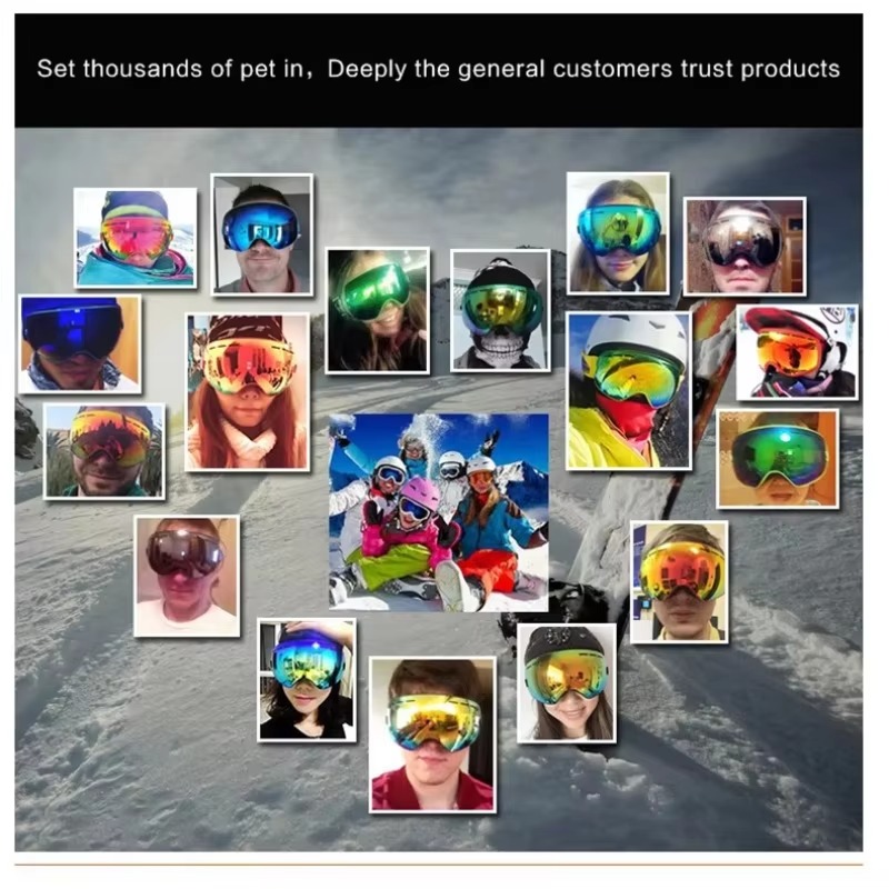 Outdoor Sports Ski Goggles UV  - Snow Goggle Uv บทวิจารณ์และราคา