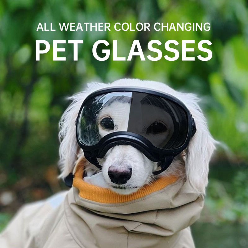 Color changing pet glasses dog - Snow Goggle Uv บทวิจารณ์และราคา