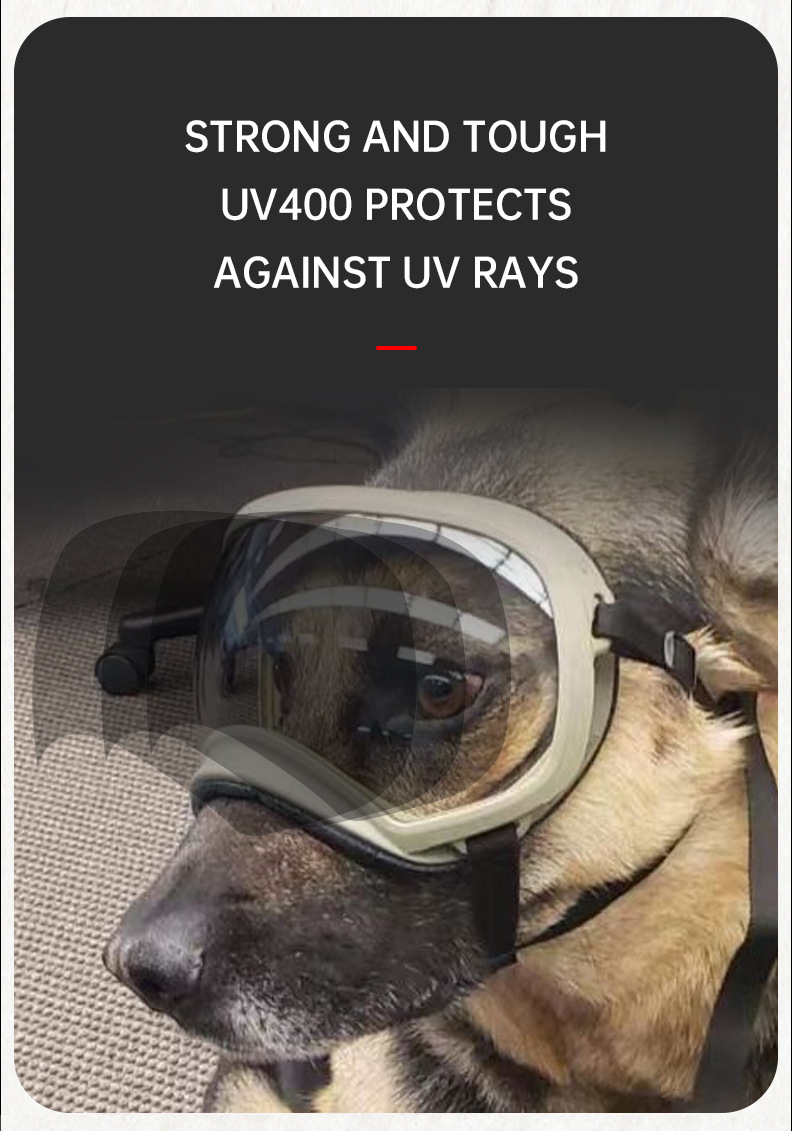 Color changing pet glasses dog - Snow Goggle Uv บทวิจารณ์และราคา