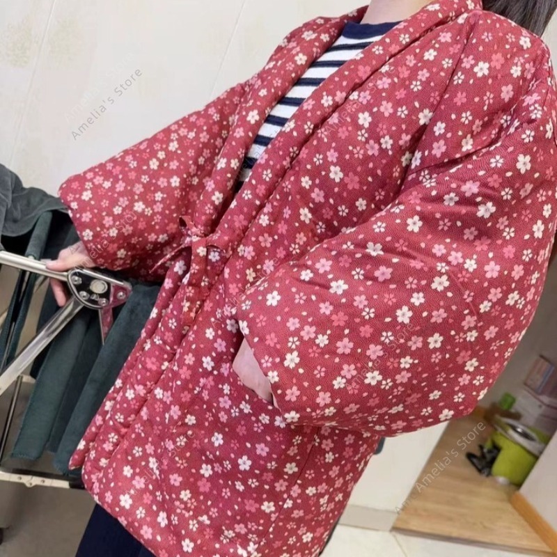 Hanten Jacket Traditional Japa - Traditional Winter Japanese Clothing บทวิจารณ์และราคา