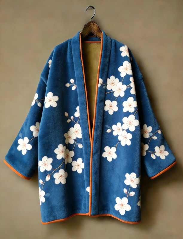 Japanese Kimono Haori Yukata S - Traditional Winter Japanese Clothing บทวิจารณ์และราคา