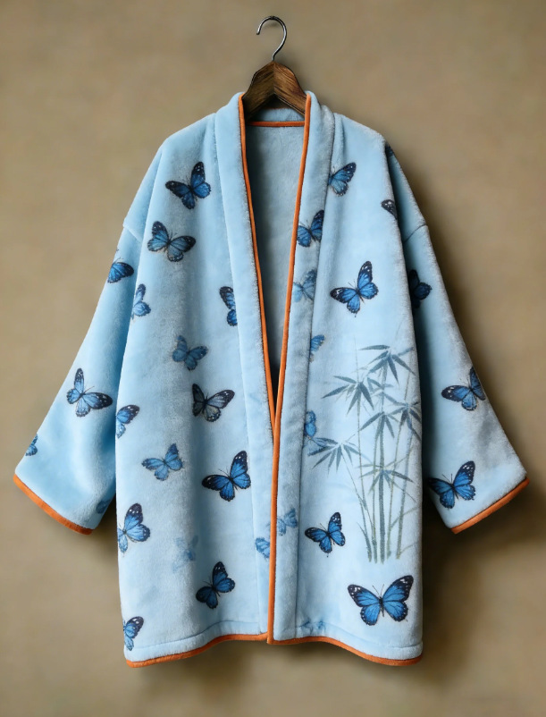 Japanese Kimono Haori Yukata S - Traditional Winter Japanese Clothing บทวิจารณ์และราคา