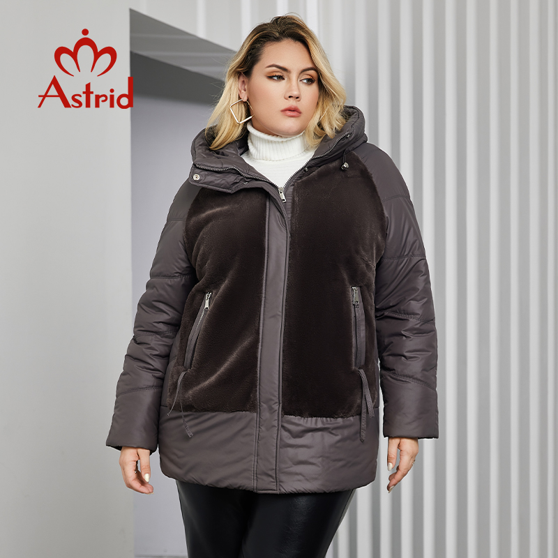 Astrid Plus Size Winter Jacket - Winter Clothing Fashion บทวิจารณ์และราคา