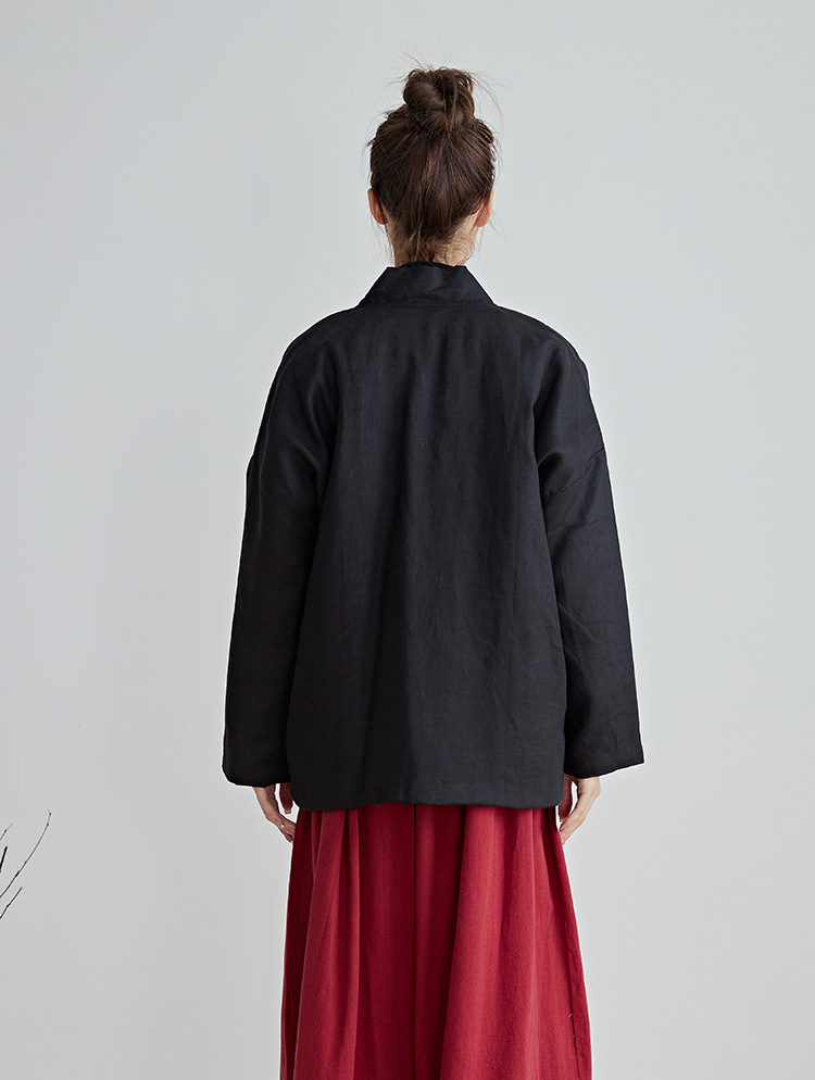 Chinese Style Cotton Outwear B - Traditional Winter Japanese Clothing บทวิจารณ์และราคา