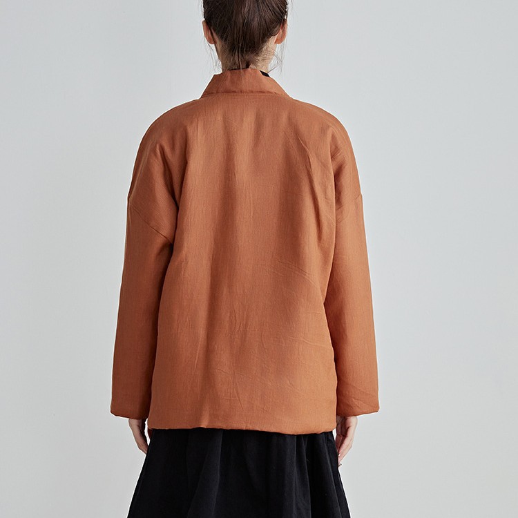 Chinese Style Cotton Outwear B - Traditional Winter Japanese Clothing บทวิจารณ์และราคา