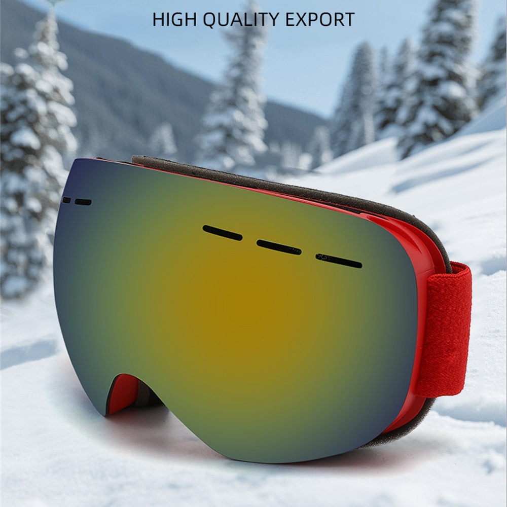 Ski Goggles Double Layers Fram - Snow Goggle Uv บทวิจารณ์และราคา