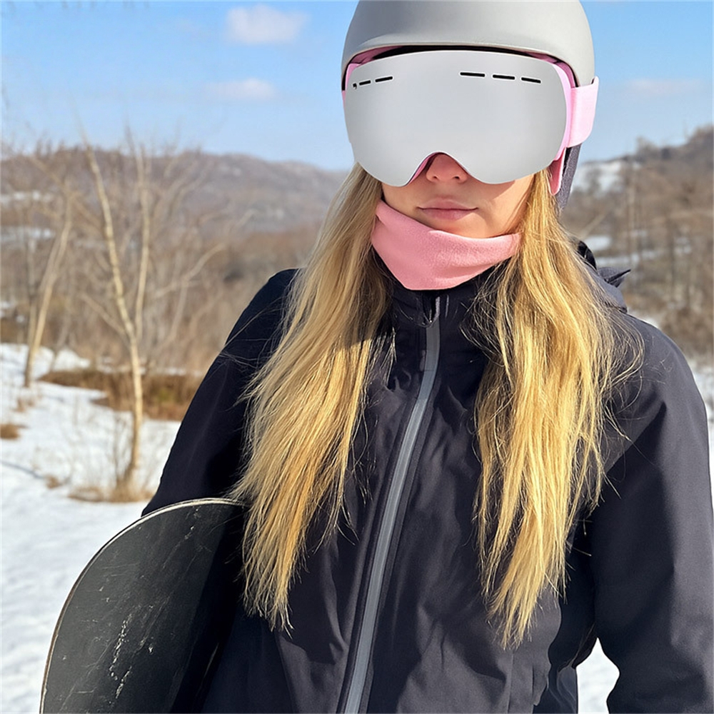 Ski Goggles Double Layers Fram - Snow Goggle Uv บทวิจารณ์และราคา