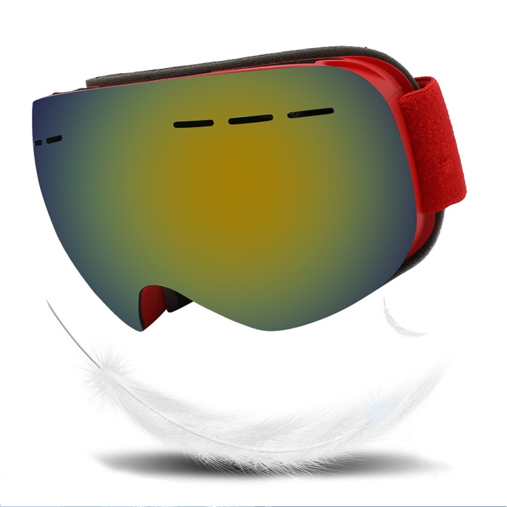 Ski Goggles Double Layers Fram - Snow Goggle Uv บทวิจารณ์และราคา