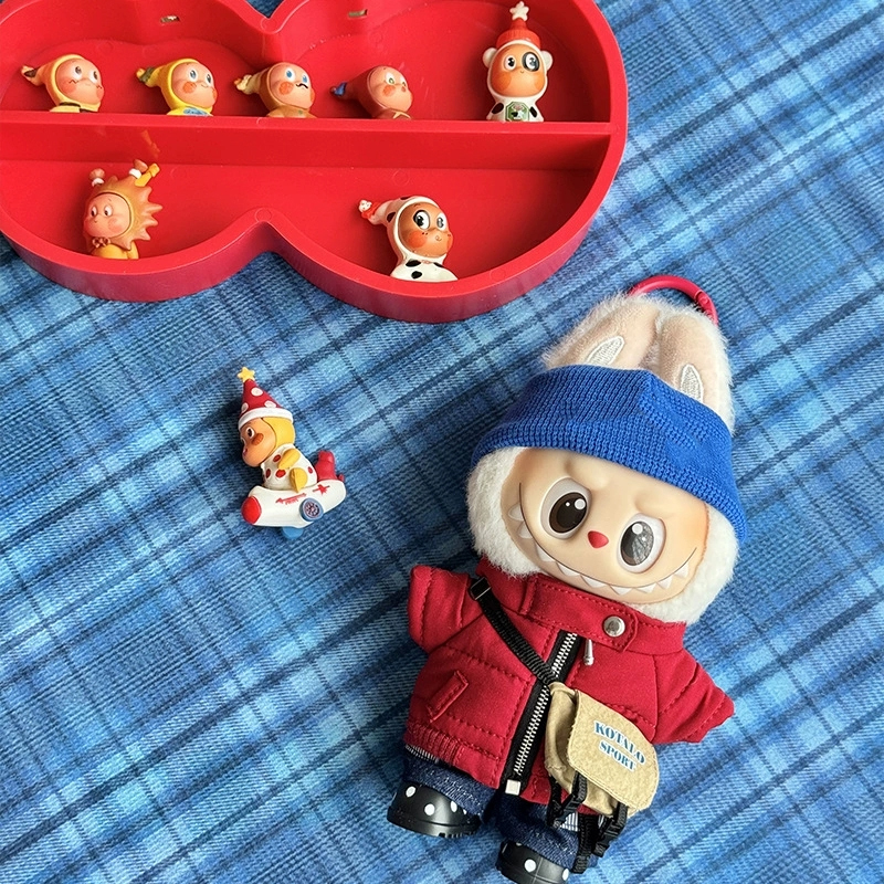 For 15 17cm Labubu Doll Winter - Winter Clothing Fashion บทวิจารณ์และราคา