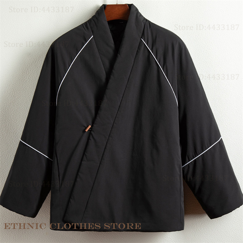 Large Size 3XL 4XL Male Cotton - Traditional Winter Japanese Clothing บทวิจารณ์และราคา