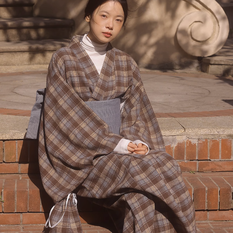 Japanese Autumn And Winter Ret - Traditional Winter Japanese Clothing บทวิจารณ์และราคา