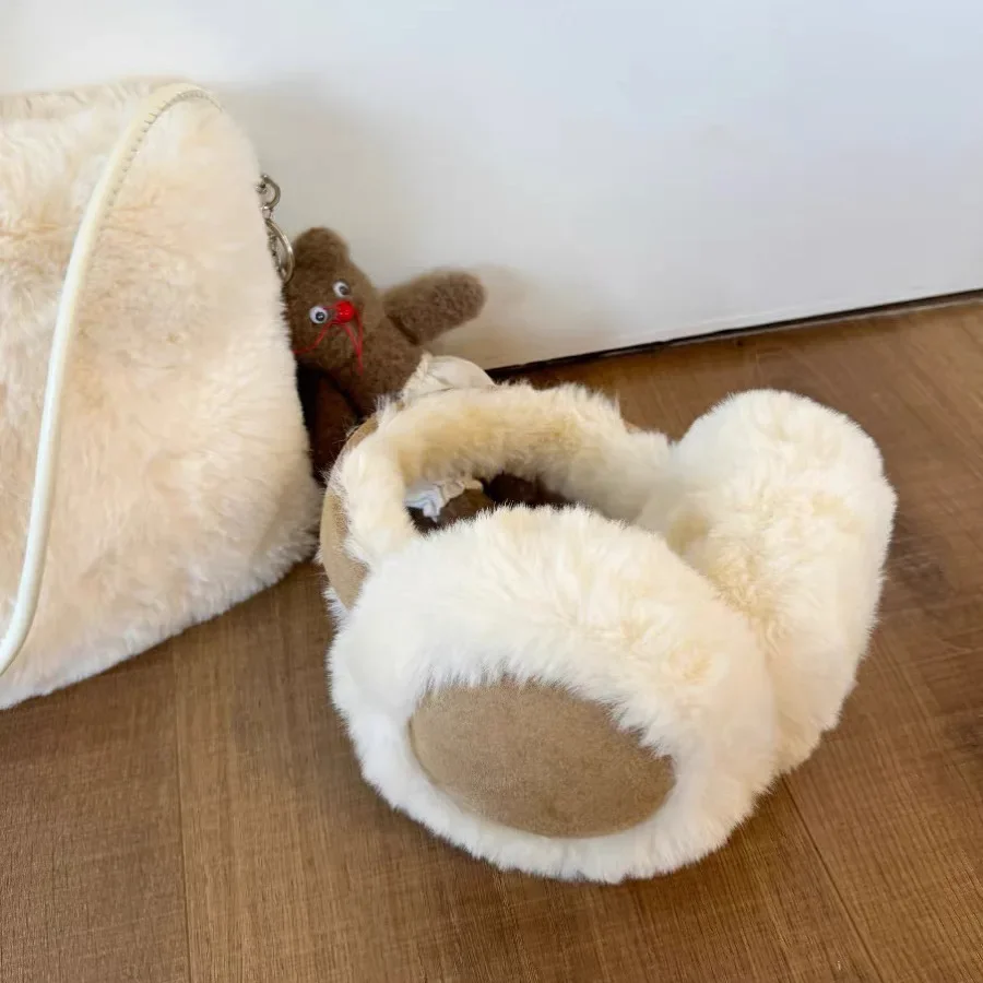 Fashion Plush Ear Muffs Foldab - Ear Muff Foldable บทวิจารณ์และราคา