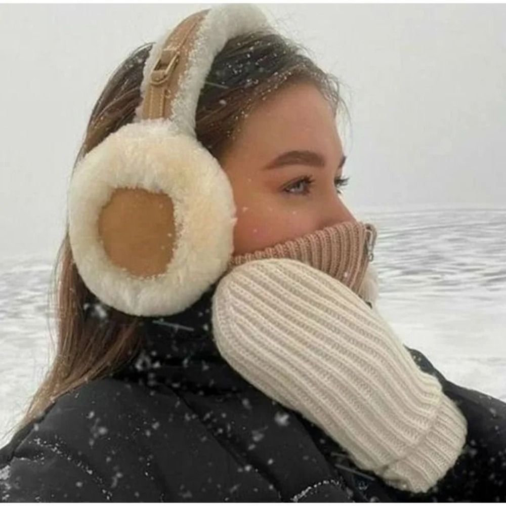 Plush Ear Muffs Warmer Foldabl - Ear Muff Foldable บทวิจารณ์และราคา