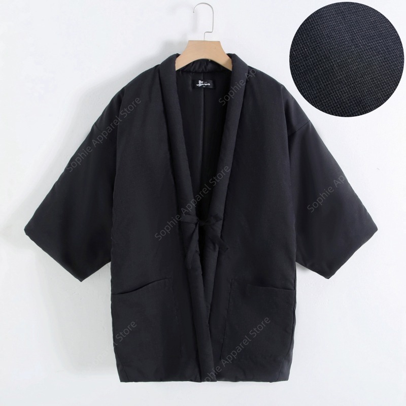 Winter Hanten Men Jacket Japan - Traditional Winter Japanese Clothing บทวิจารณ์และราคา