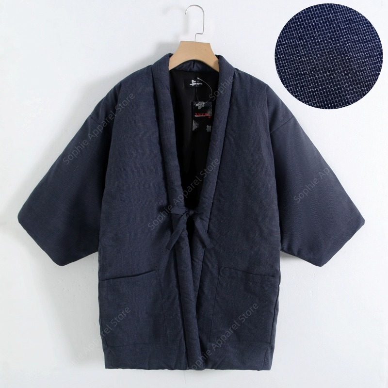 Winter Hanten Men Jacket Japan - Traditional Winter Japanese Clothing บทวิจารณ์และราคา