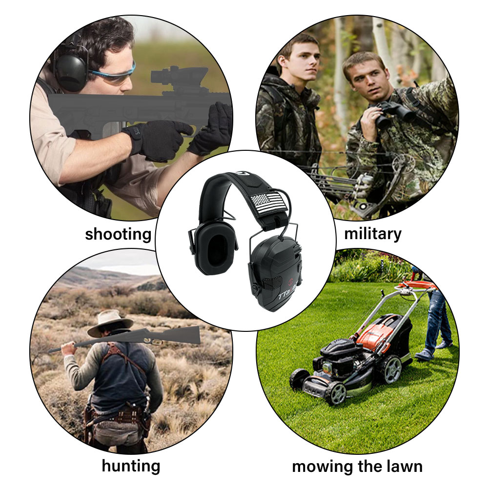 W1/W3 Electronic Shooting Earm - Ear Muff Foldable บทวิจารณ์และราคา
