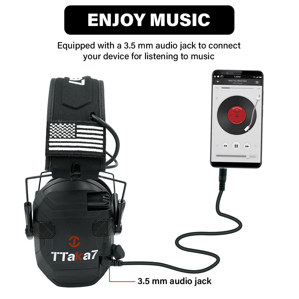 W1/W3 Electronic Shooting Earm - Ear Muff Foldable บทวิจารณ์และราคา